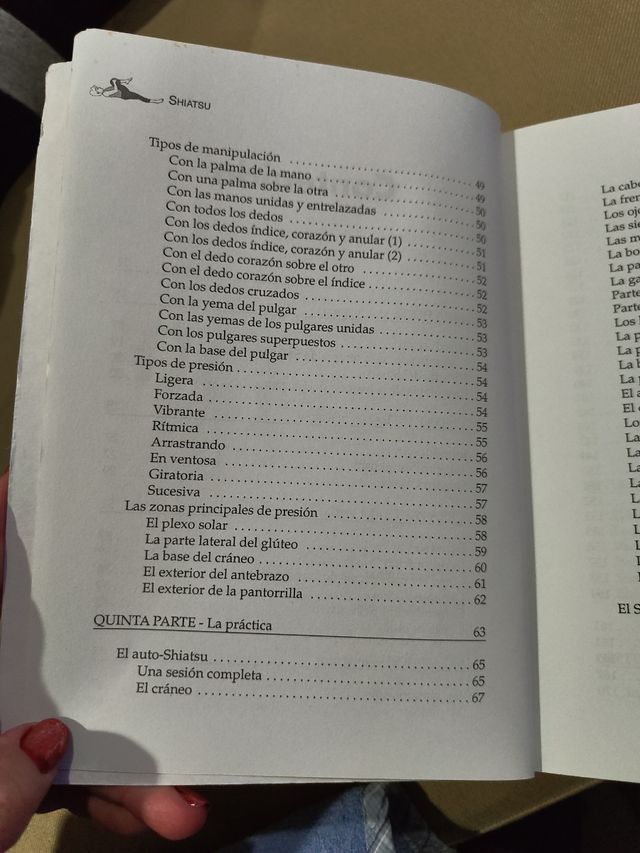 LIBRO MASAJE SHIATSU