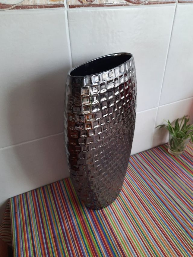 Jarrón Decorativo Metalizado