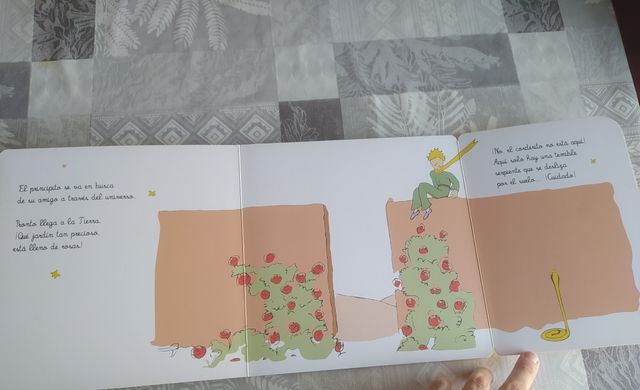 Libro infantil sobre el principito