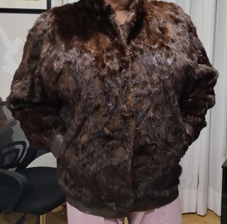 Chaqueta piel vintage