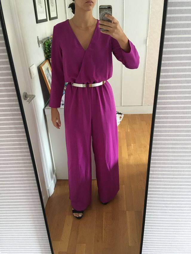 Mono lila/buganvilla de fiesta