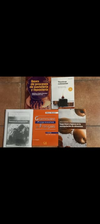 Libros para grado medio de cocina