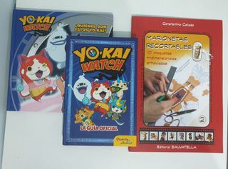 Libros Yo-kai Watch + regalo libro marionetas