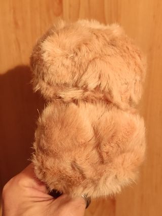 Orejeras para niña de pelo.