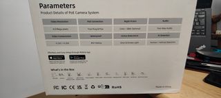 Sistema 4 cámaras Seguridad PRECINTADO