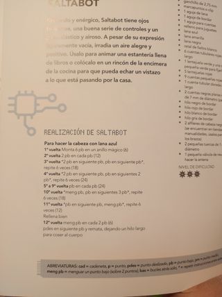 Libro de patrones de robots en Amigurumi 