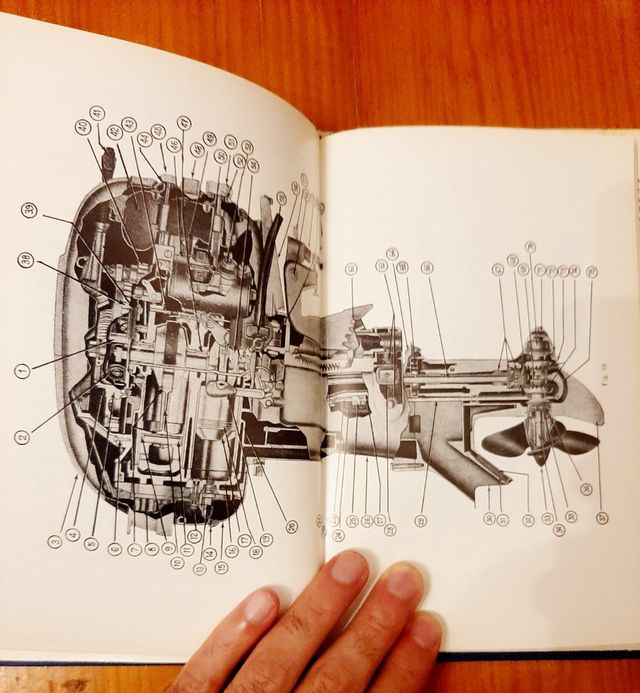 Schemi motori per libri nautici