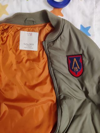 Cazadora Bomber Zara Boys