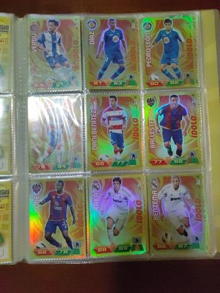 Adrenalyn cromos de futbol 2011-2012