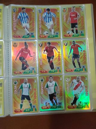 Adrenalyn cromos de futbol 2011-2012