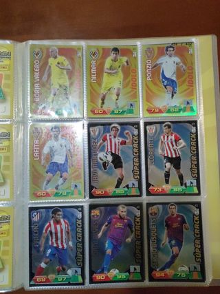 Adrenalyn cromos de futbol 2011-2012