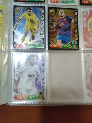 Adrenalyn cromos de futbol 2011-2012