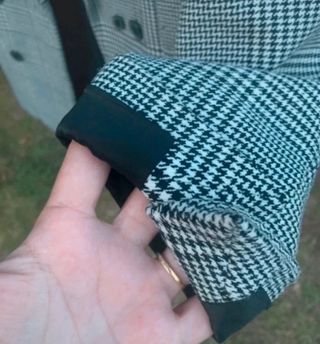 blazer con lana Zara talla S