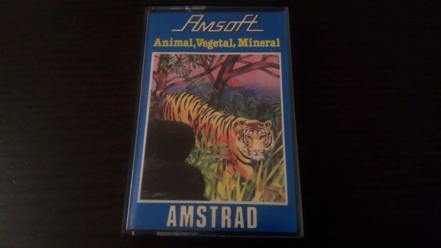 Juego Animal, Vegetal, Mineral para Amstrad CPC