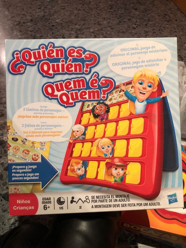 Juego de mesa ¿Quién es quién?