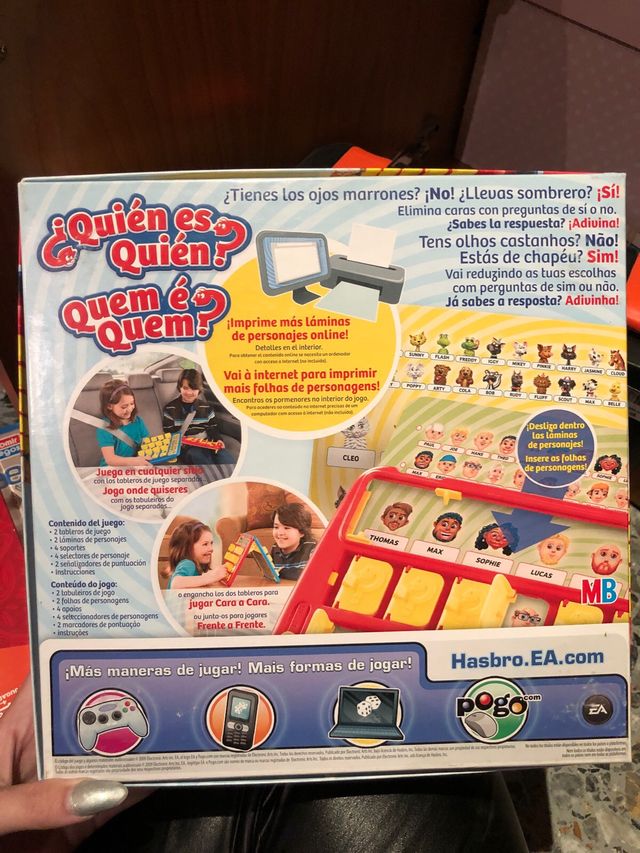 Juego de mesa ¿Quién es quién?