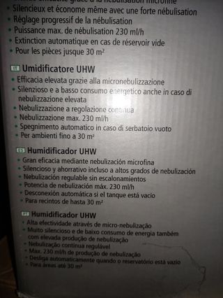 Humidificador medisana