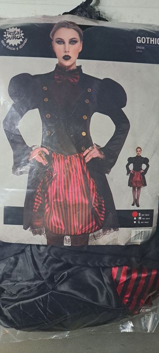 Disfraz mujer gótica Halloween