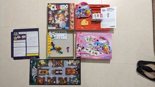 Cluedo junior y Aprende a comer sano