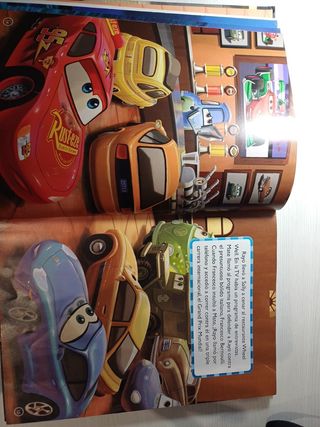 Libro de Cars 2 Disney