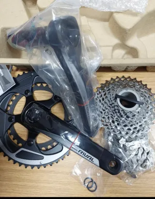 NUEVO.GRUPO TRANSMISIÓN DE BICI SRAM RIVAL 2X11 V