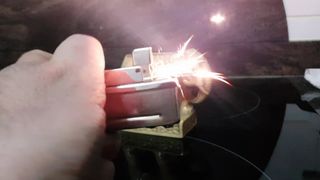 Mechero elefante resina