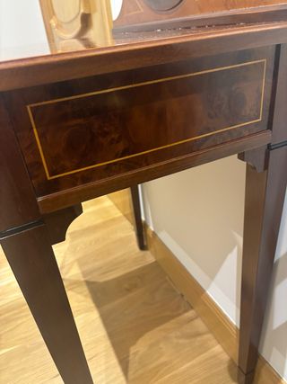 Tocador madera con espejo