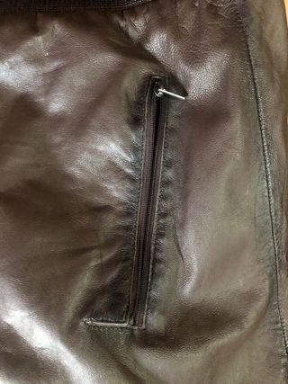 Cazadora Cuero 100%