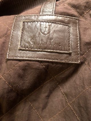 Cazadora Cuero 100%