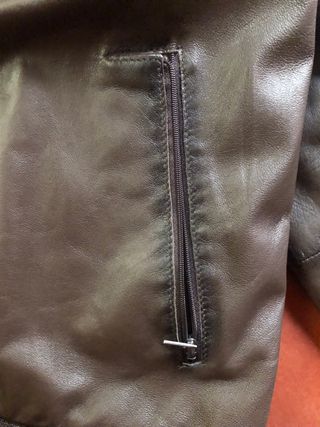 Cazadora Cuero 100%