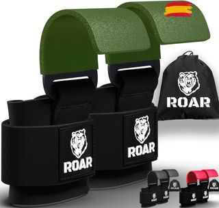 Roar® Ganchos de Metal para Levantamiento de Peso 