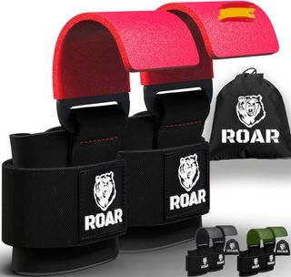 Roar® Ganchos de Metal para Levantamiento de Peso 