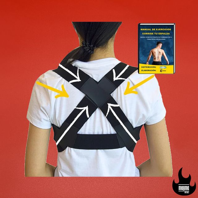 Corrector de postura para espalda 