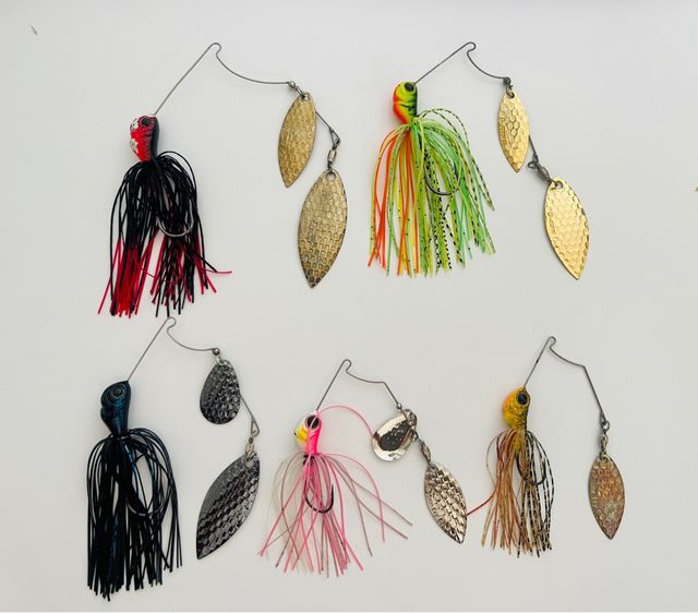 Lote Spinnerbaits Evergreen D-Zone