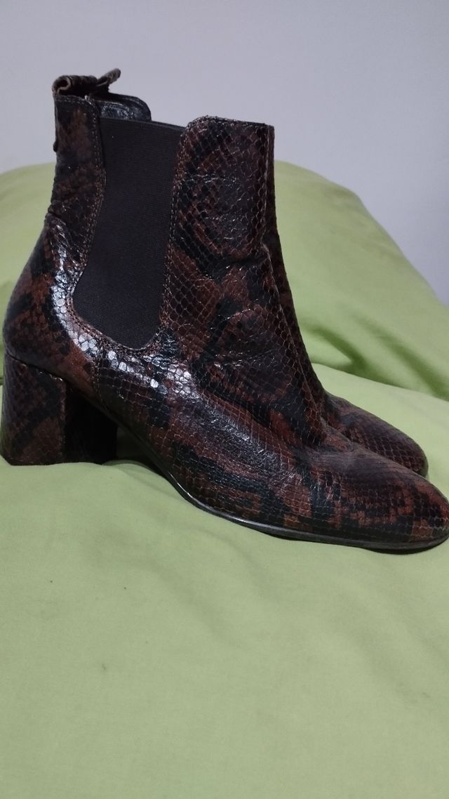 Botines fosco piel 39.