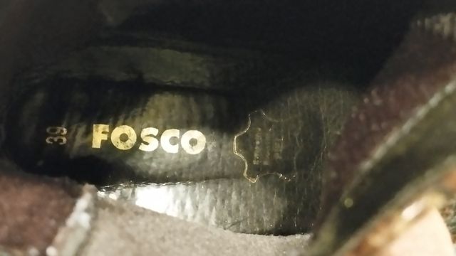 Botines fosco piel 39.