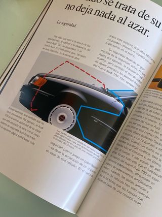 CATALOGO AUDI 100 AÑOS 90 castellano español