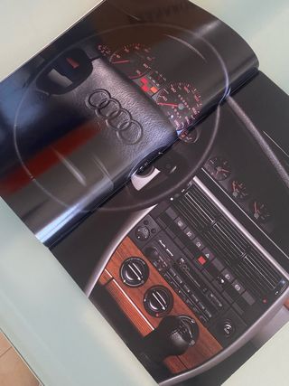 CATALOGO AUDI 100 AÑOS 90 castellano español