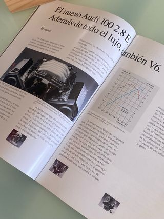 CATALOGO AUDI 100 AÑOS 90 castellano español