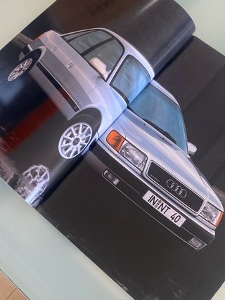 CATALOGO AUDI 100 AÑOS 90 castellano español