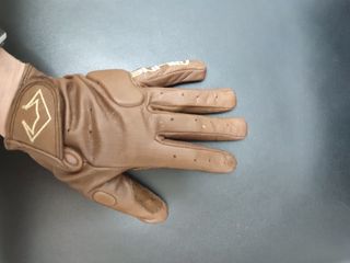Guantes piel moto alpine