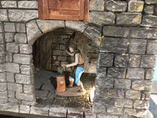 Forja con figura