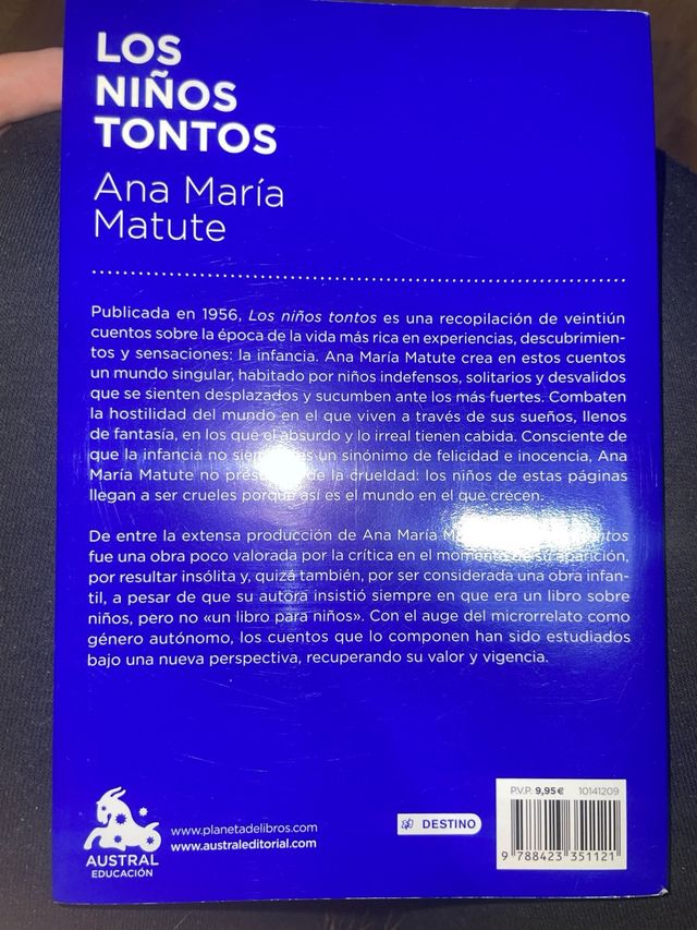 Los niños tontos libro