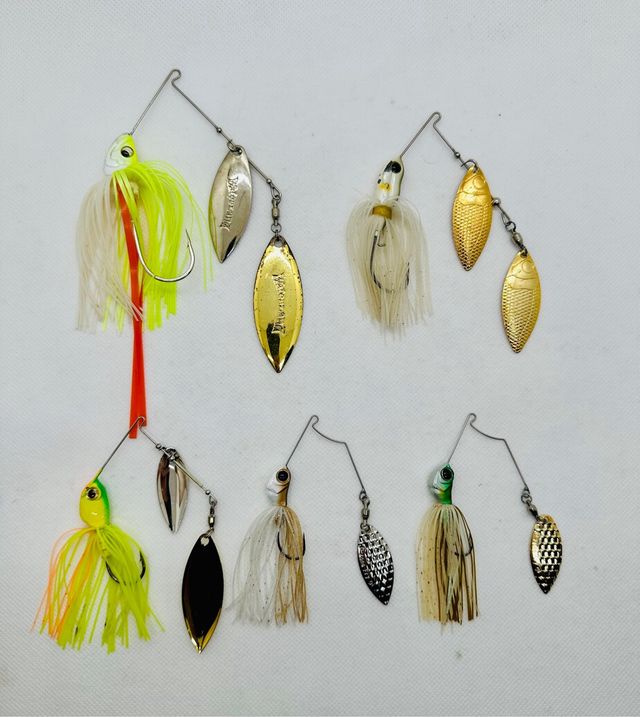 Lote Spinnerbaits Evergreen + Deps