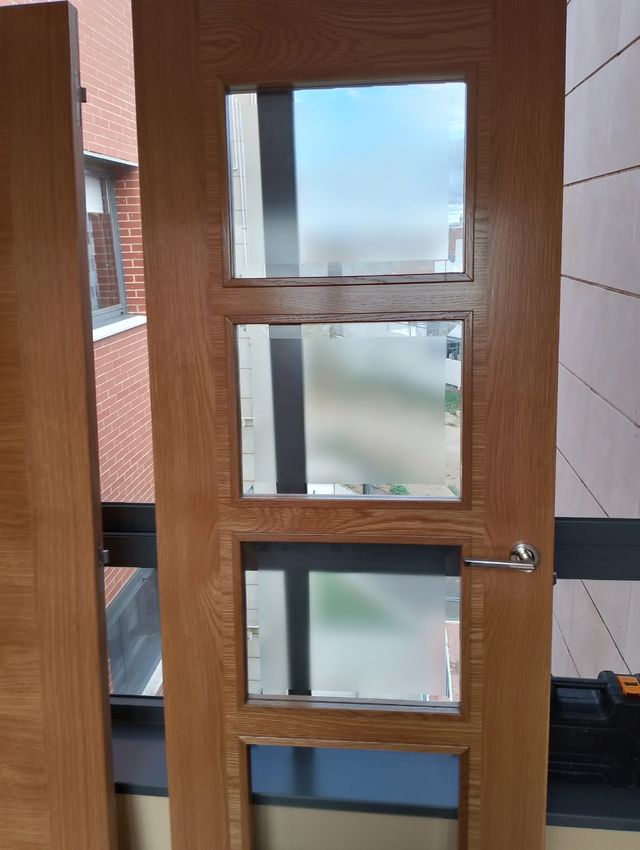 Ocasión puertas de paso roble maciza