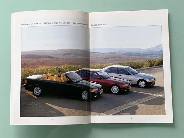 CATALOGO BMW modelos 1993 en inglés