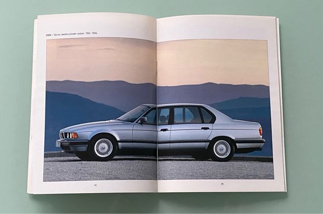 CATALOGO BMW modelos 1993 en inglés
