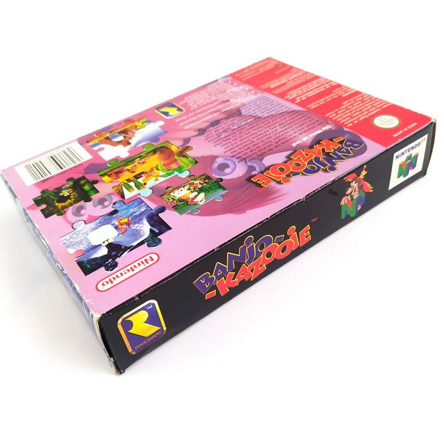 BANJO KAZZOIE N64 PAL VIDEOJUEGO ORIGINAL VINTAGE