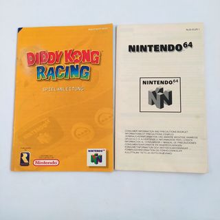 DIDDY KONG RACING N64 PAL ORIGINAL VINTAGE