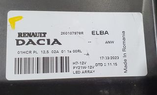 VENDO FARO DERECHO LED DACIA JOGGER